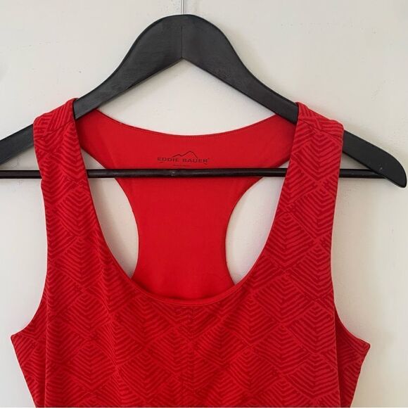 Eddie Bauer Red Travex Racerback Mini Travel Athletic Dress - Picture 2 of 5